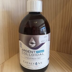 Catalyons argent colloïdal 20ppm