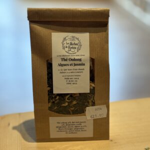 Thé Oolong algues et jasmin