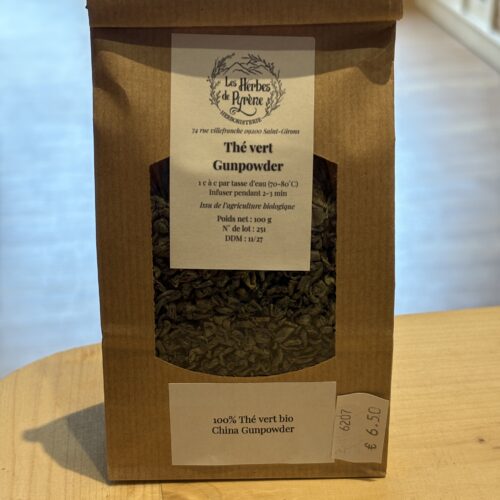 Thé vert Gunpowder