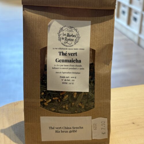 Thé vert Genmaicha bio