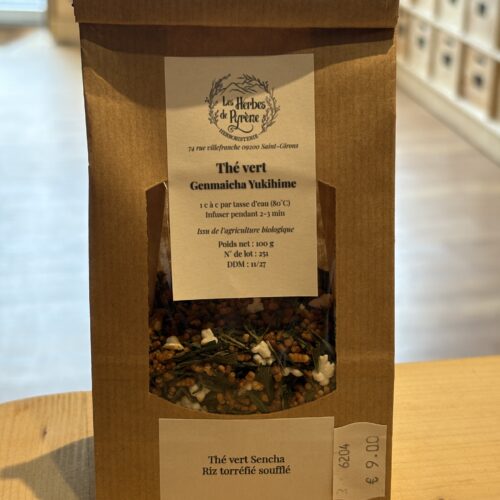 Thé vert Genmaicha Yukihime