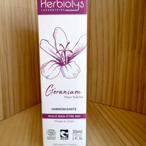 Huile de Géranium - Herbiolys
