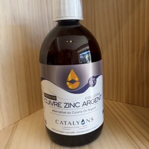 Catalyons Cuivre-zinc-argent