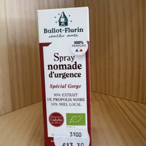 Spray nomade d'urgence spécial gorge Ballot-Flurin