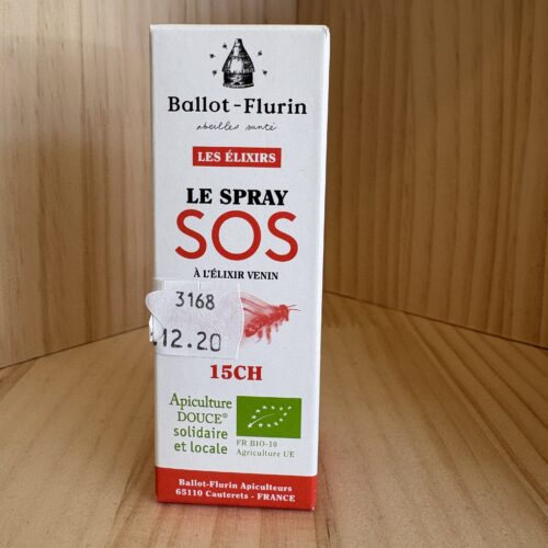 Spray SOS élixir venin - Anti-stress Ballot-flurin