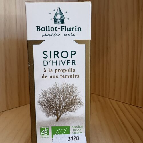 Sirop d'hiver à la propolis Ballot-Flurin