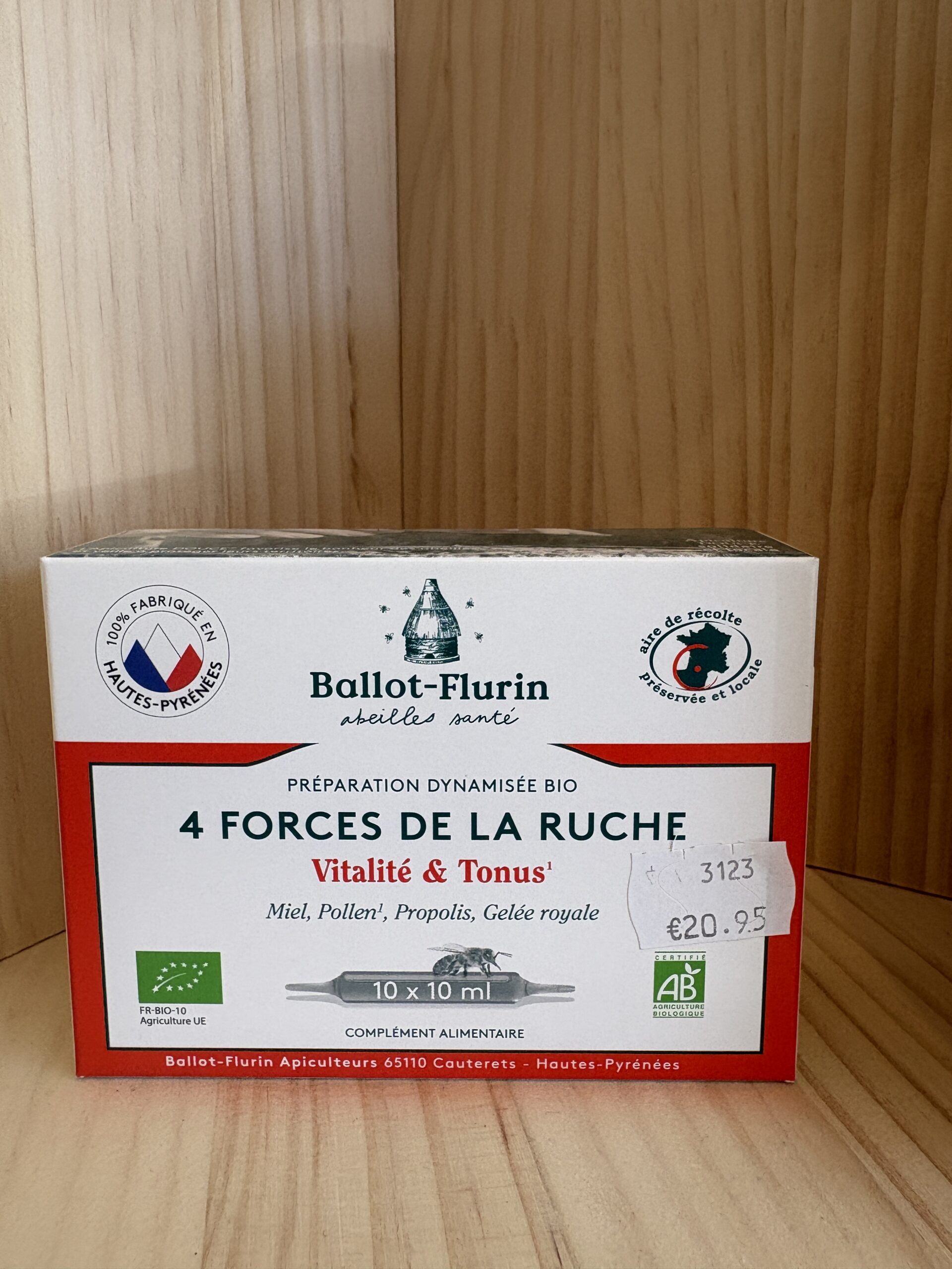 Ampoules 4 forces de la ruche Ballot-Flurin