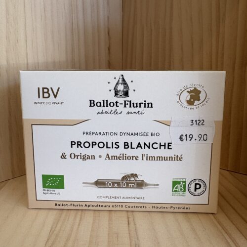 Ampoules Propolis & Origan