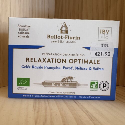 Ampoules Relaxation optimale Ballot-Flurin