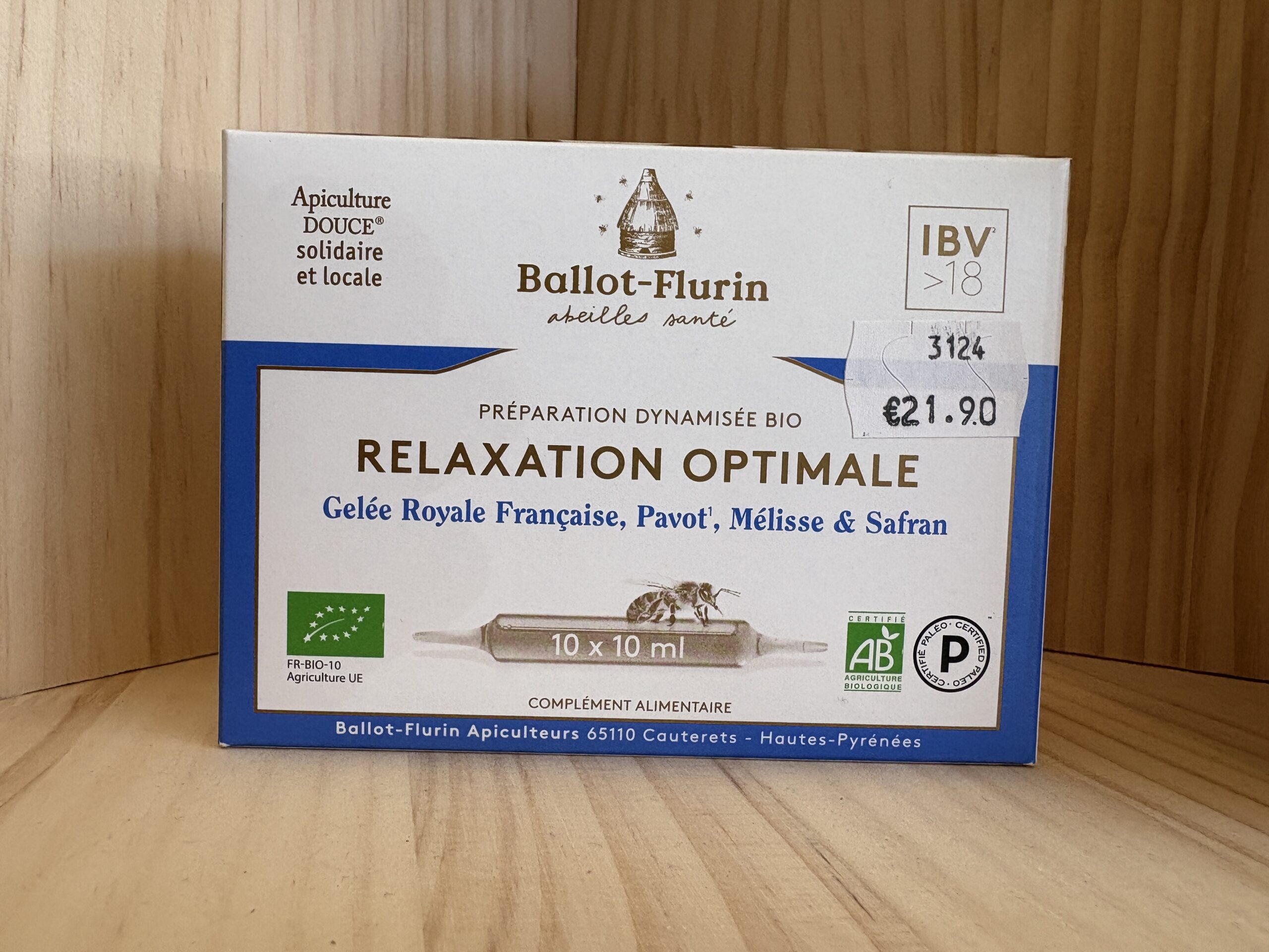 Ampoules Relaxation optimale Ballot-Flurin