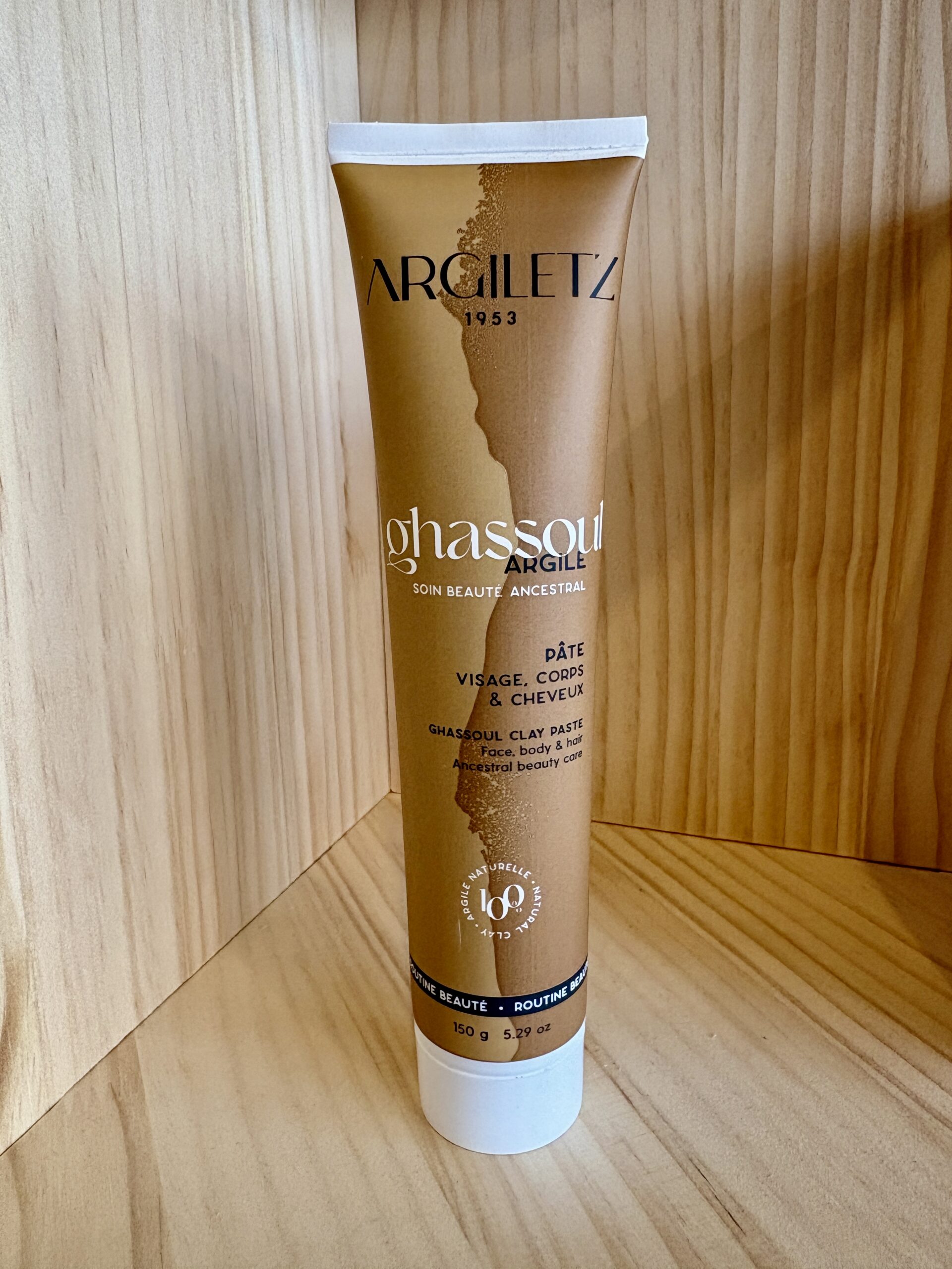 Masque à l'argile ghassoul Argiletz