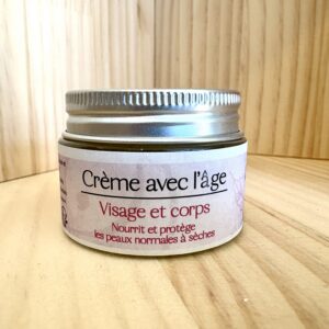 Crème avec l'âge