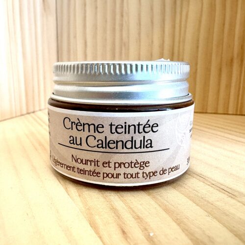 Crème teintée au Calendula
