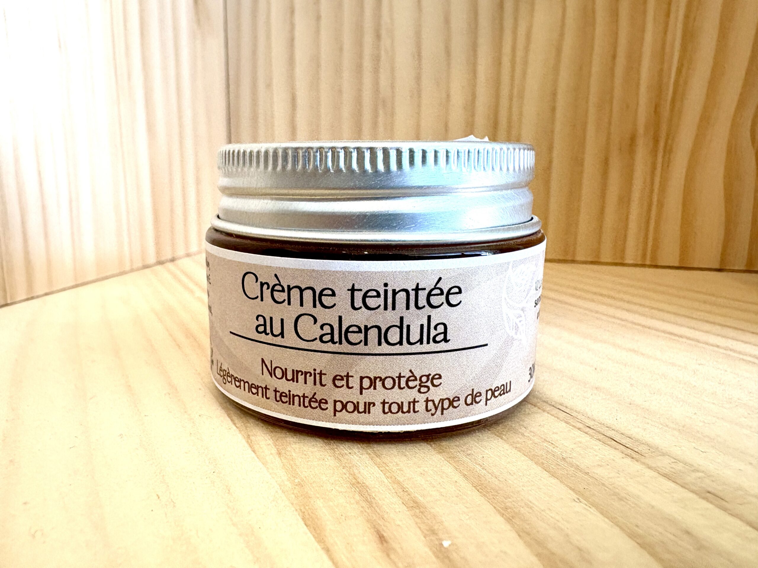 Crème teintée au Calendula