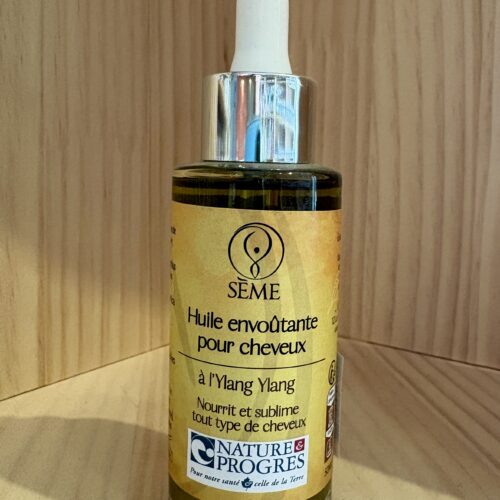 Huile envoûtante pour les cheveux