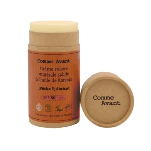 Crème solaire minérale solide SPF50 Comme avant